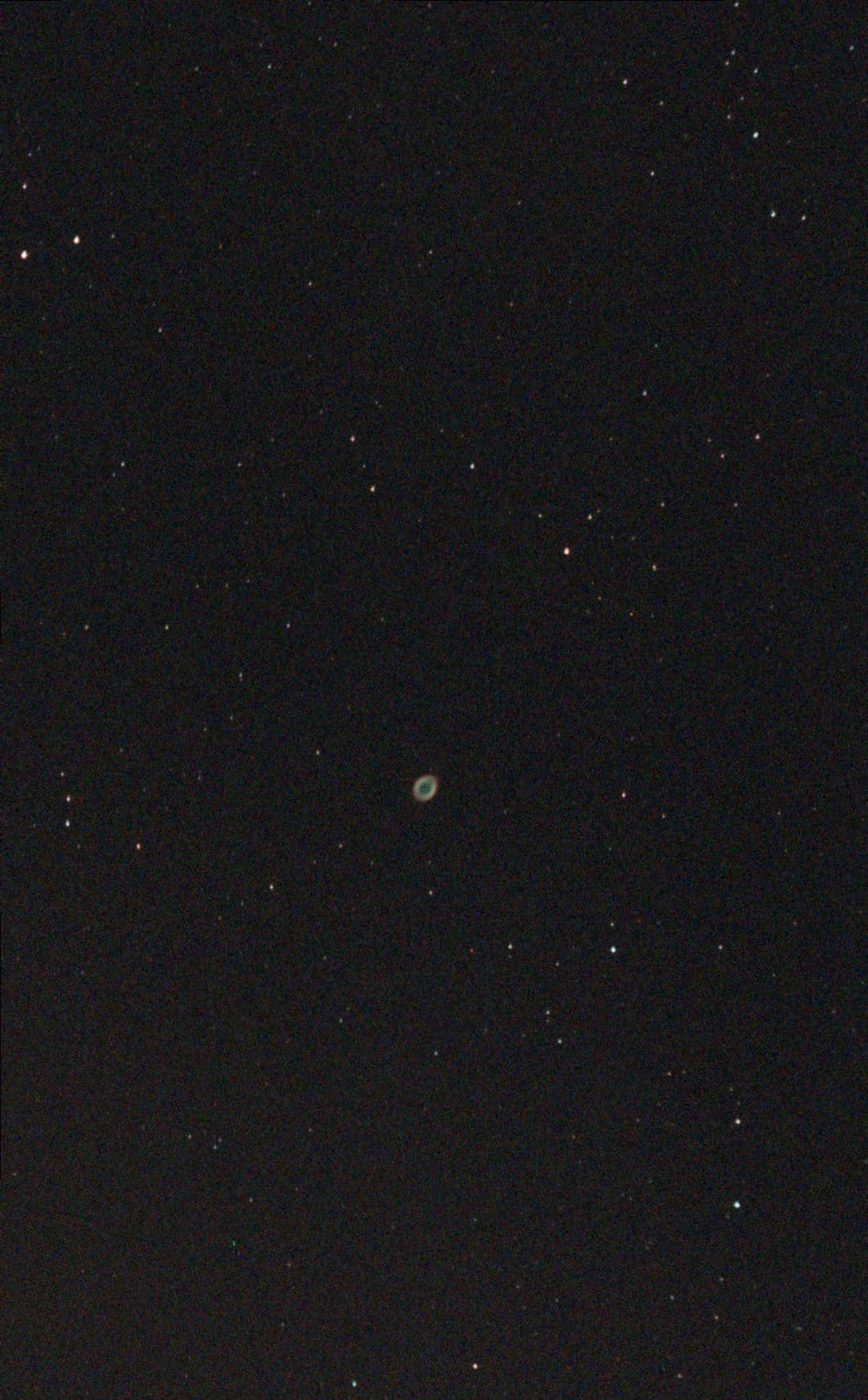 An attempt at the Ring Nebula, a planetary nebula nearly 2,500 light years away!