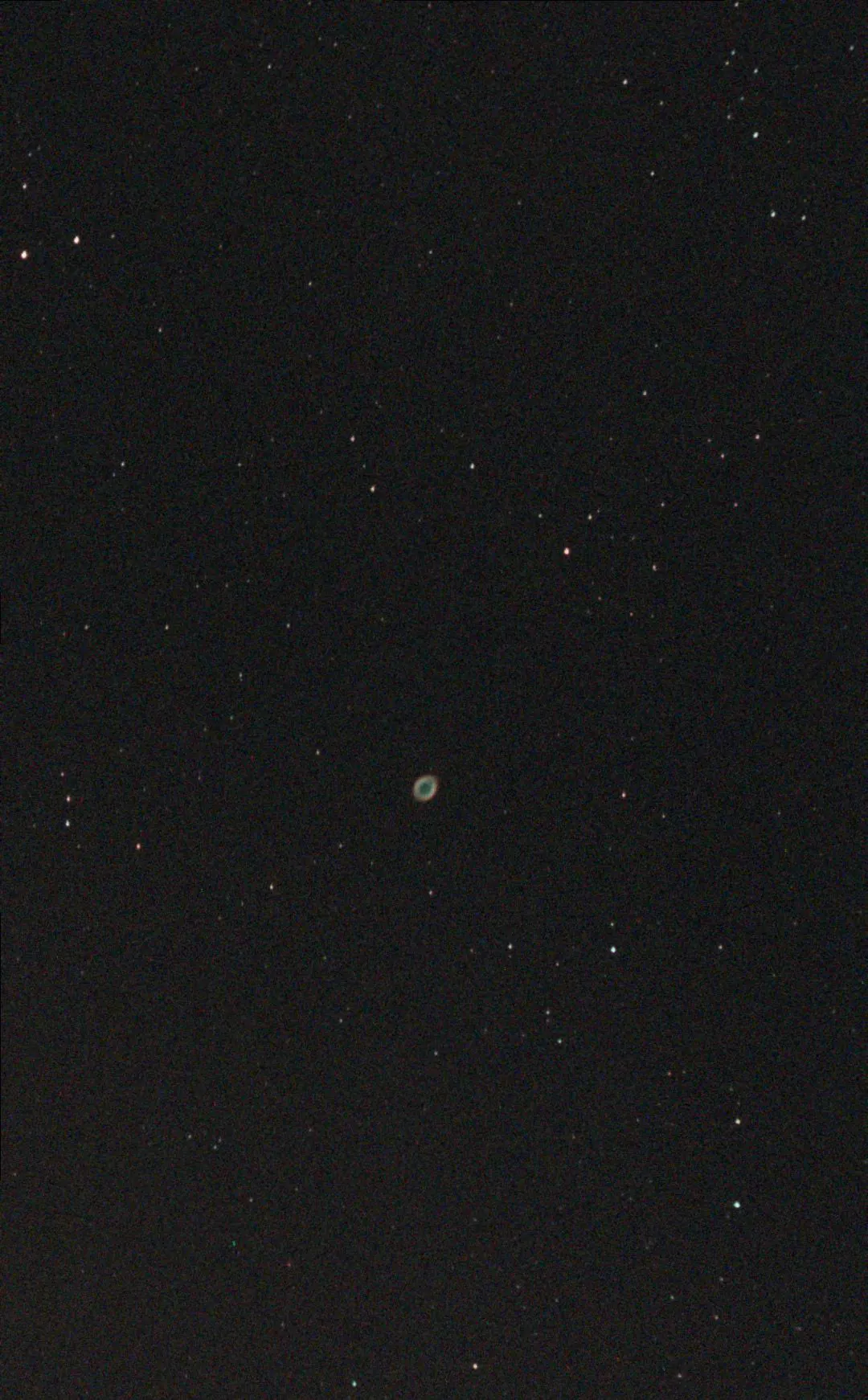 An attempt at the Ring Nebula, a planetary nebula nearly 2,500 light years away!