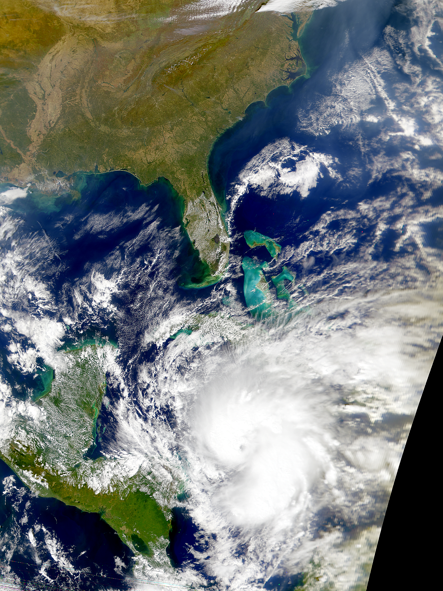 Hurricane Lenny Satellite Ver